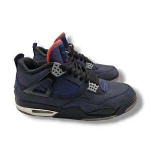 Nike Air Jordan 4 Retro Sneakers Mens 12 Winterized Loyal Blue CQ9597-401